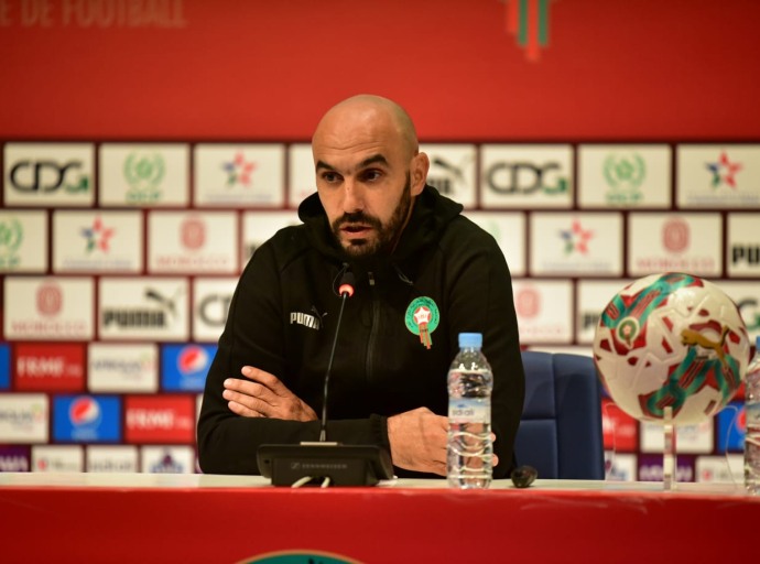 الجامعة تجدد ثقتها في وليد الركراكي مدربا للمنتخب الوطني