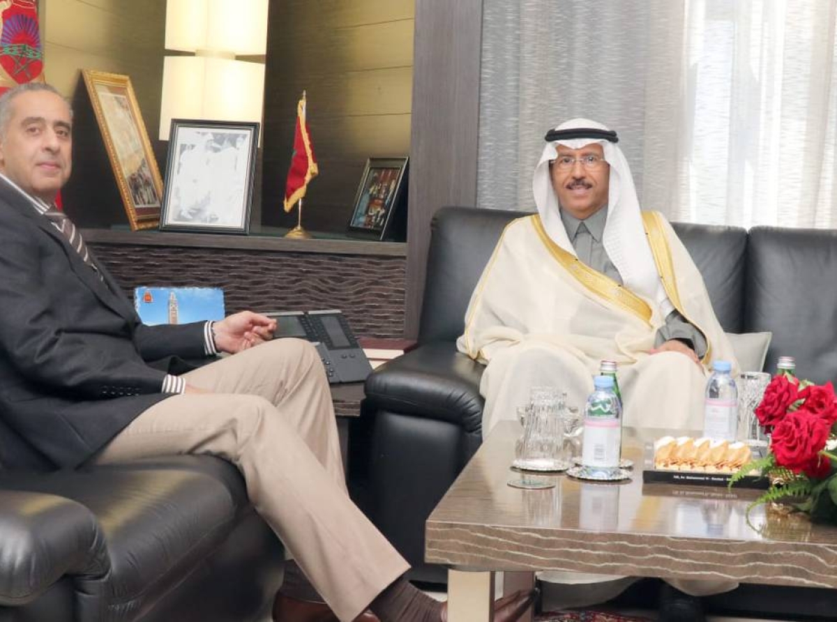 عبد اللطيف حموشي يستقبل السفير المفوض فوق العادة للمملكة العربية السعودية بالمغرب