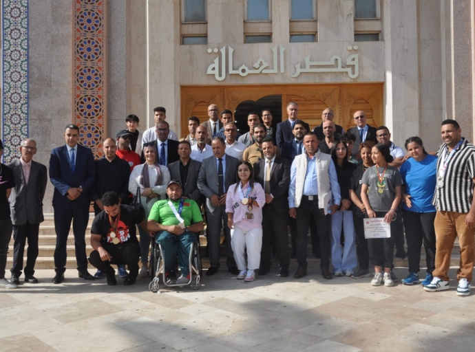 العامل شاينان ينوه بتألق أبطال رياضيين بآسفي 